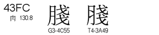 U+43FC